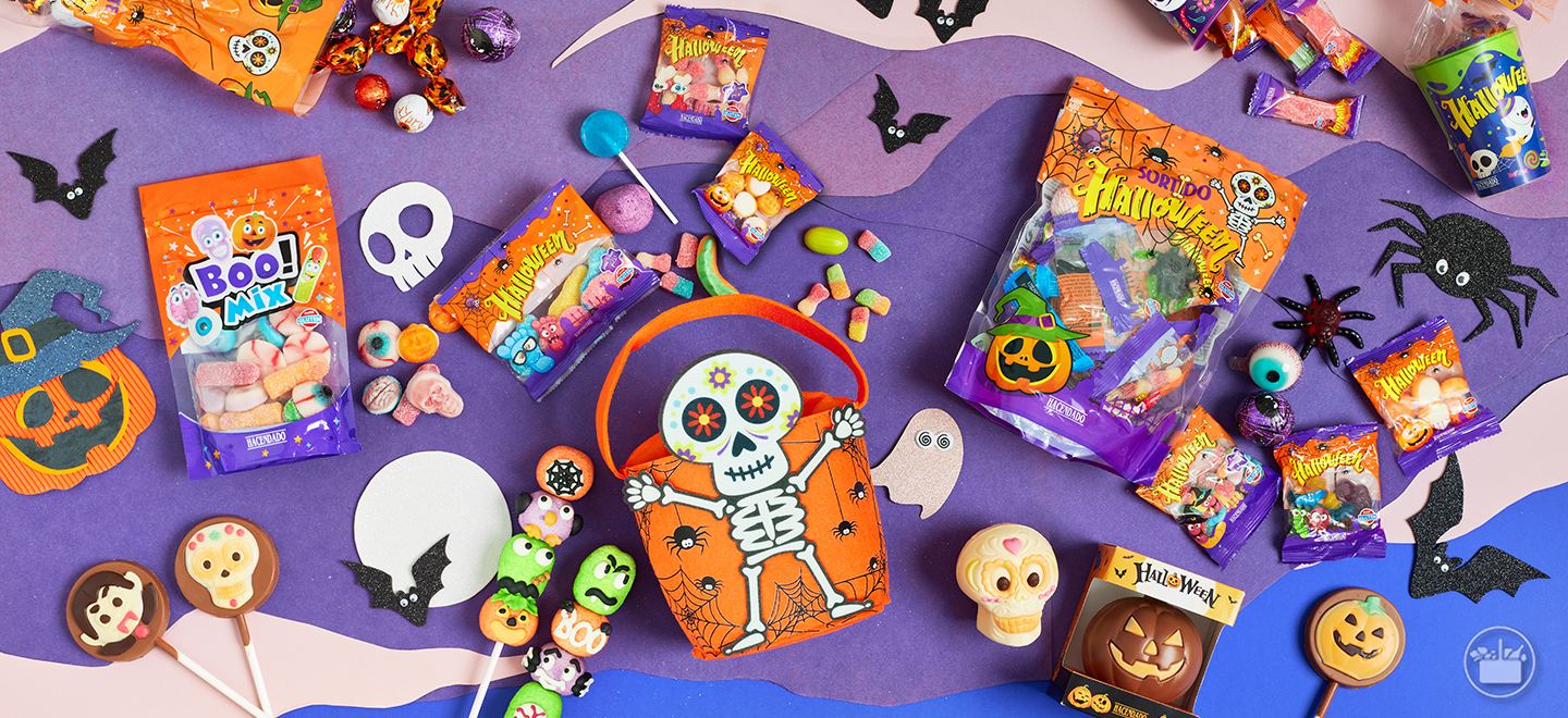 Celebra Halloween amb les llaminadures i les xocolates més terrorífiques i divertides.