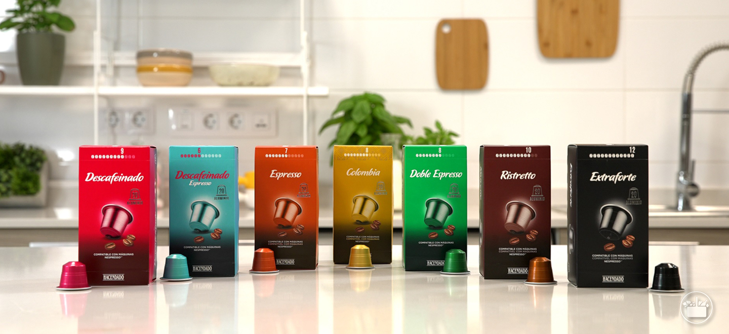 Hem millorat la qualitat de les nostres càpsules de cafè compatibles amb màquines Nespresso. Tasta-les! 