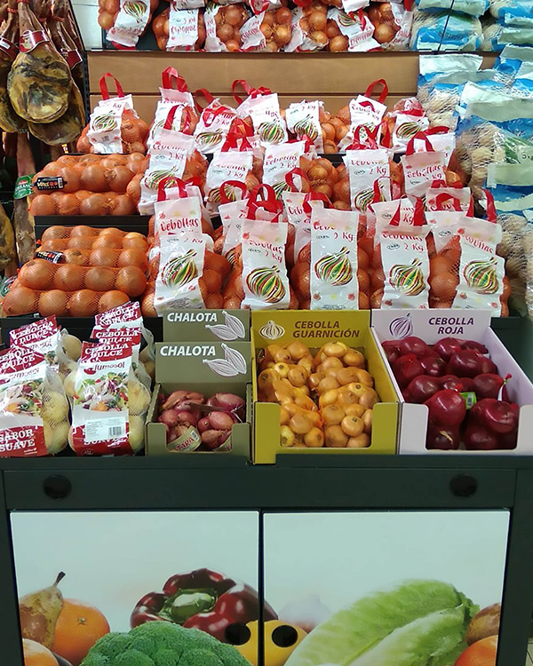 Cebes disponibles a la secció Fruita i Verdura de Mercadona