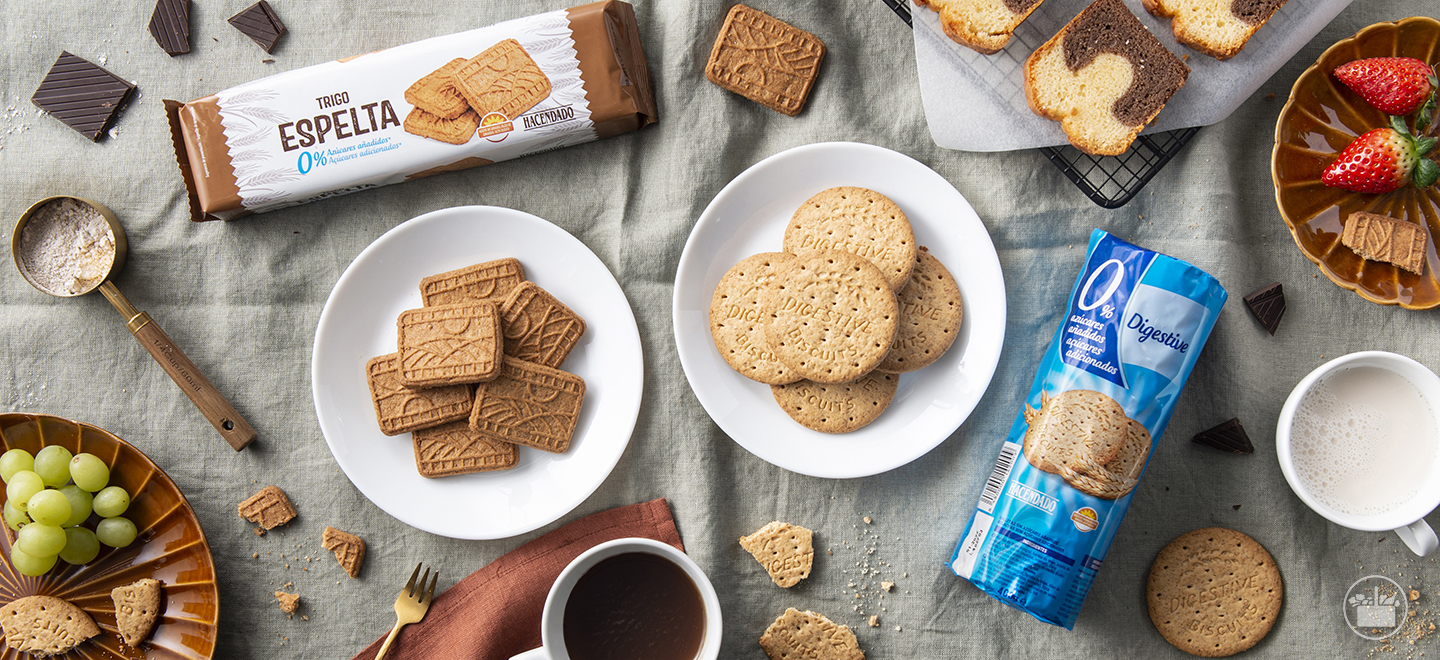 Et presentem dos tipus de galetes 0 % sucres, per als teus esmorzars i berenars. 