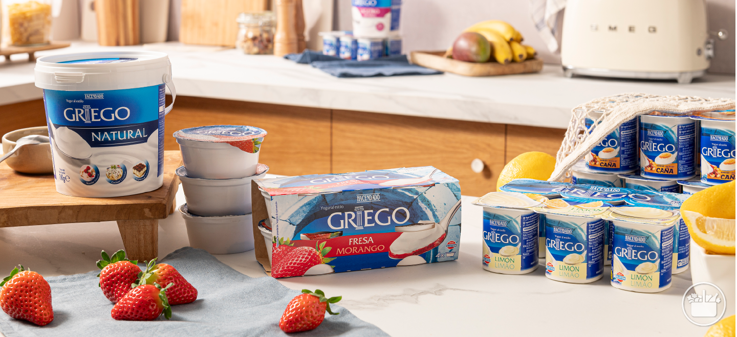 Et presentem la nostra varietat de iogurts grecs.  