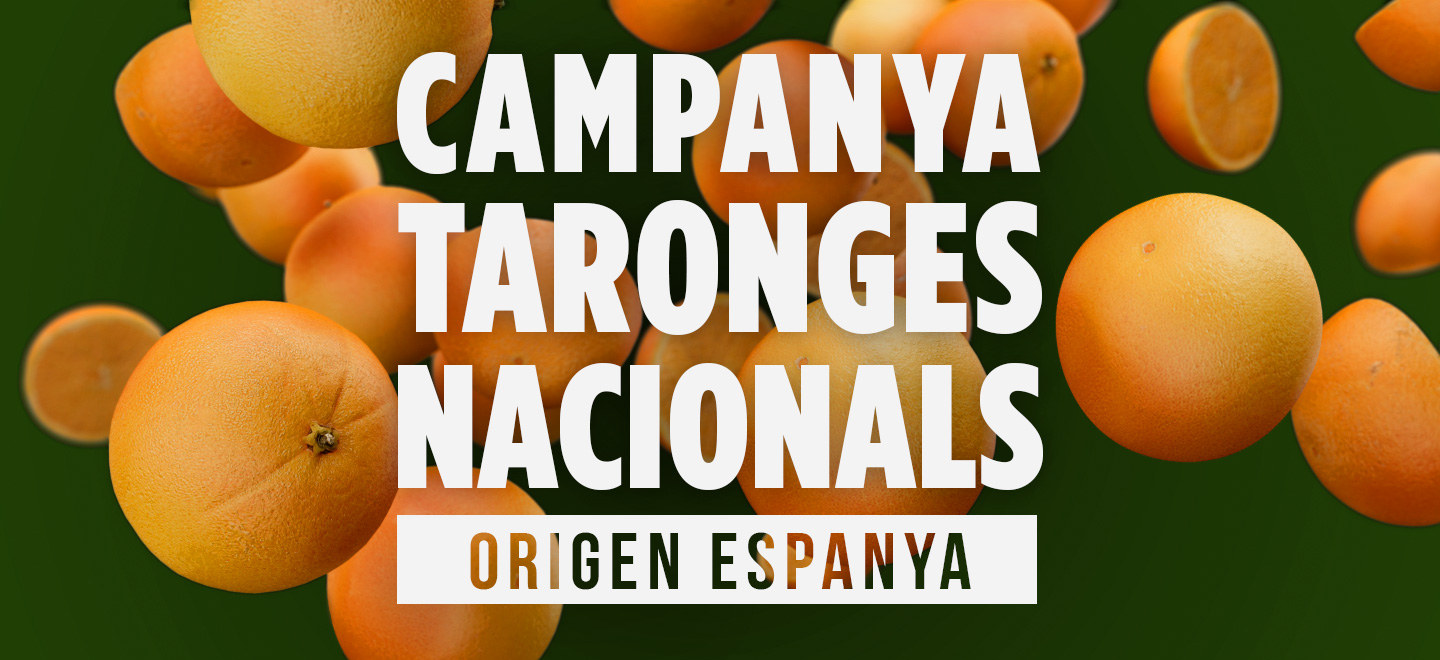 Inici campanya taronja nacional origen Espanya a Mercadona