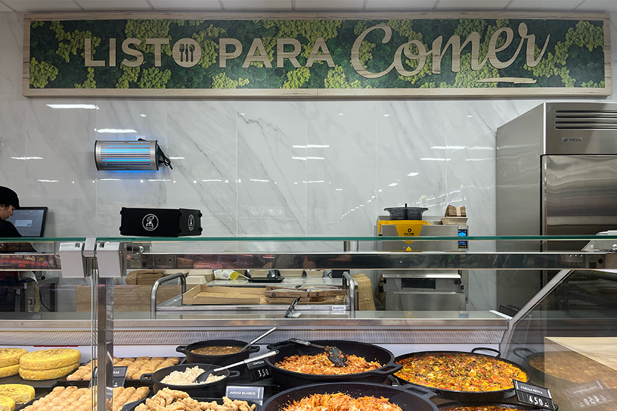 Secció A punt per Menjar de Mercadona a la botiga d’A Estrada (Pontevedra)