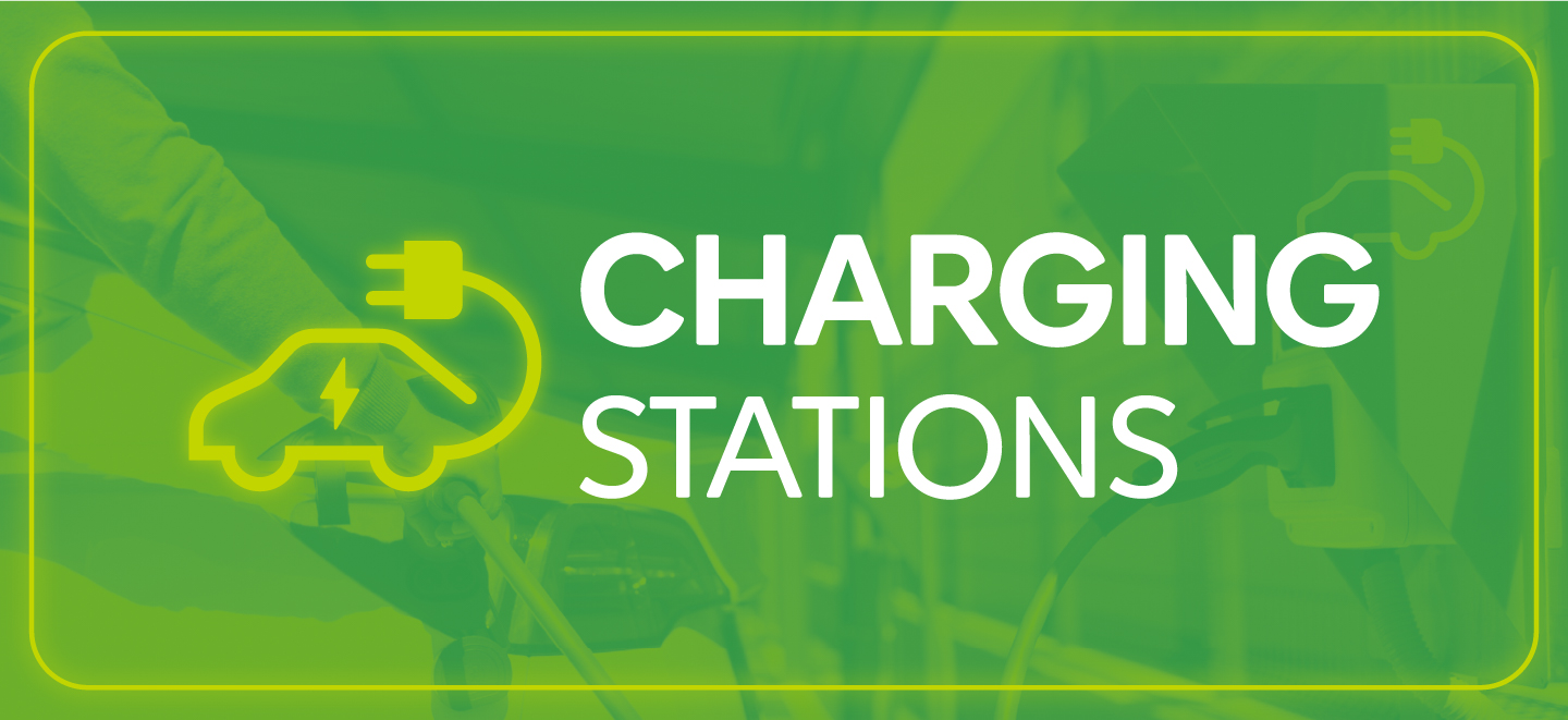 Charging stations for electric vehicles at Mercadona