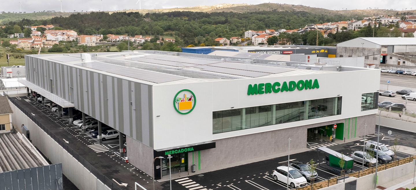 New Mercadona supermarket in Guarda (Portugal)