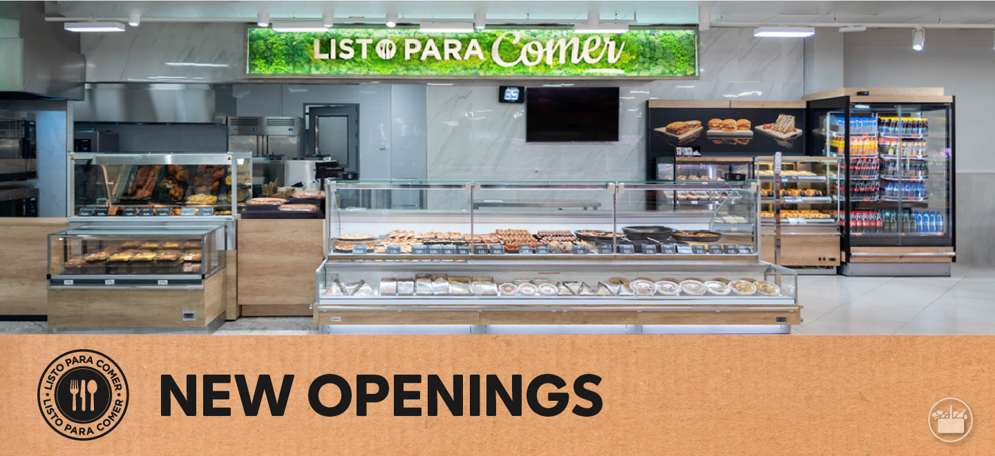 We’re opening Ready-to-Eat sections this month.