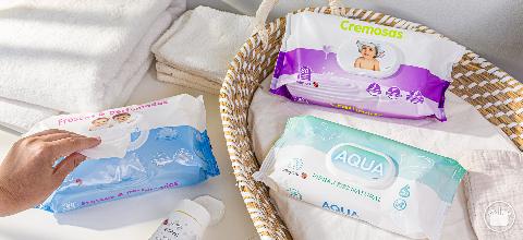 Toallitas Aqua para la piel de tu bebé - Mercadona