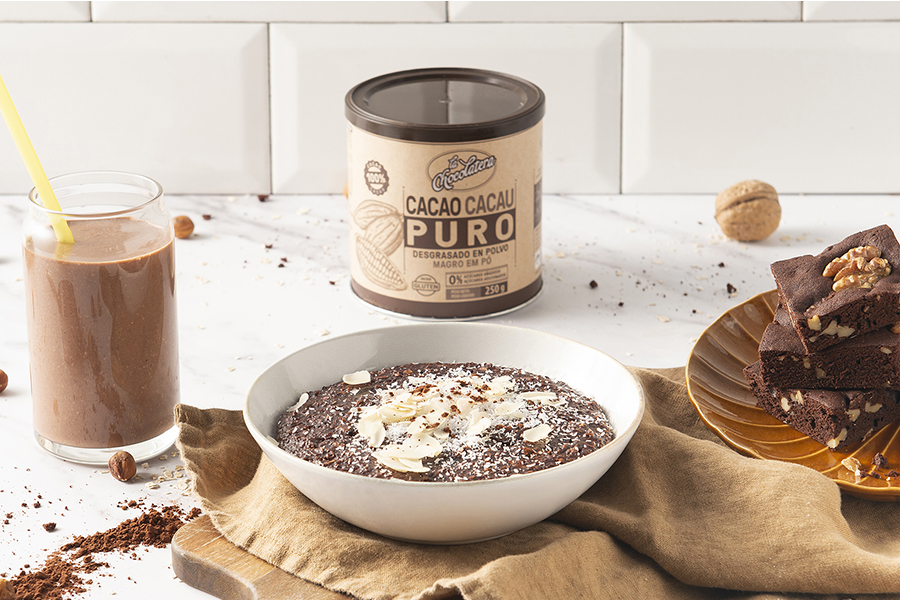 Cacao puro en polvo La Chocolatera 0% sin azúcares añadidos de Mercadona