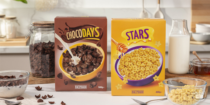 Cereales Chocodays y Cereales Stars Mercadona