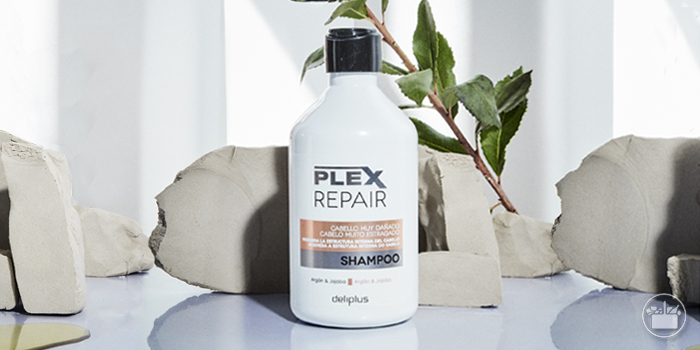 Champú para el tratamiento capilar hidratante Plex Repair Deliiplus