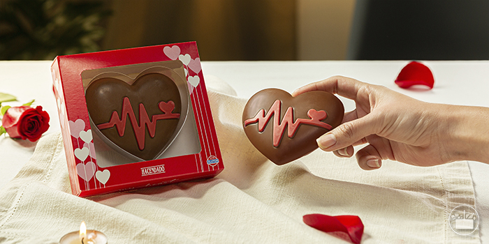 Postre delicioso este San Valentín: Corazón de chocolate 