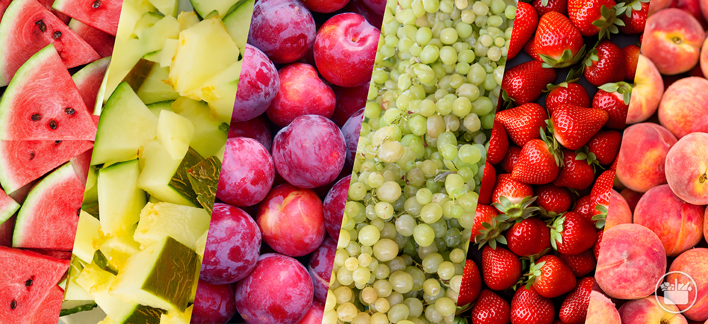 Descubre todas las frutas de temporada que puedes disfrutar este verano y sus propiedades. 