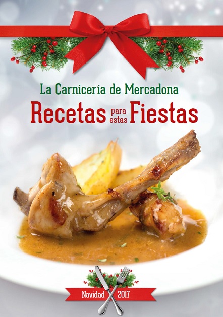 Portada Recetas para fiestas Carnicería Mercadona Canarias