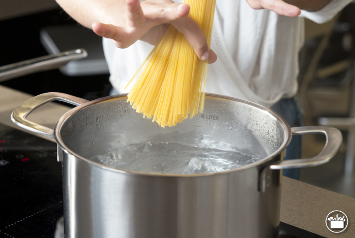 Hervir y cocer la pasta sin gluten