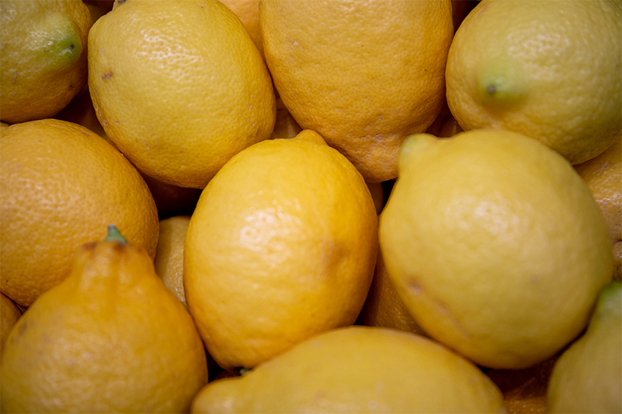 Limones de origen España en la sección de Fruta y Verdura de Mercadona