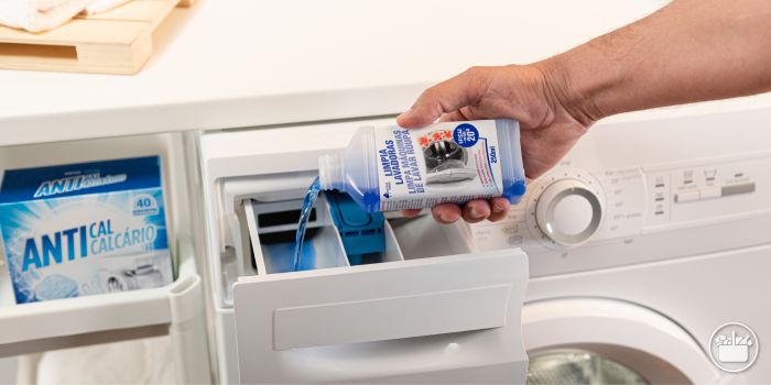 Guía para limpiar tu lavadora paso a paso.