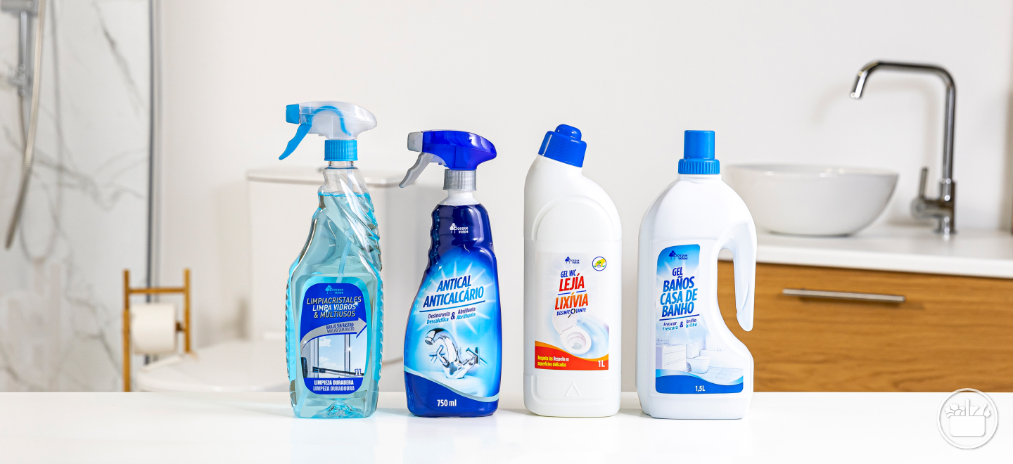 Guía de productos eficaces para la limpieza de tu baño. 