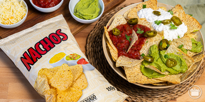 Prepara las recetas más variadas e irresistibles con nuestros Nachos.