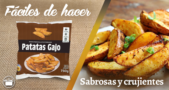 Patatas Gajo, fáciles de preparar, sabrosas y crujientes - Mercadona