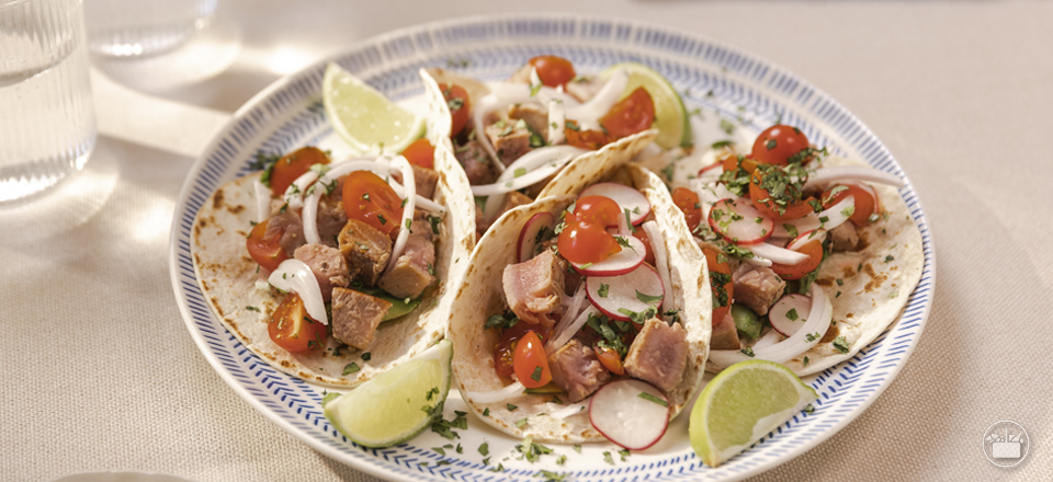 Receta de Tacos de atún - Mercadona