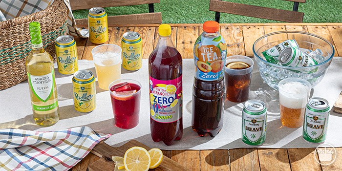 Refrescos y bebidas de Mercadona para un picnic
