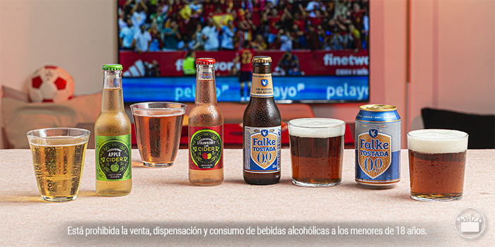 Selección de bebidas de Mercadona para ver el Mundial
