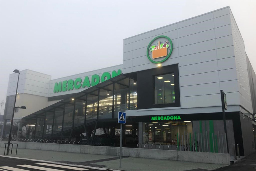 Nueva tienda eficiente de Mercadona en Lazkao