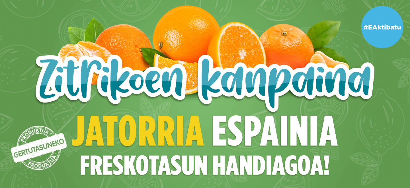 Espainiako laranjen eta mandarinen 2020ko kanpaina Mercadonan