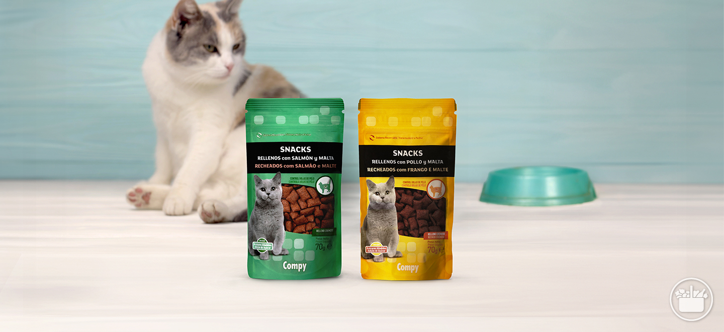 Os snacks para gatos adultos son perfectos para fortalecer o vínculo coas nosas mascotas. 