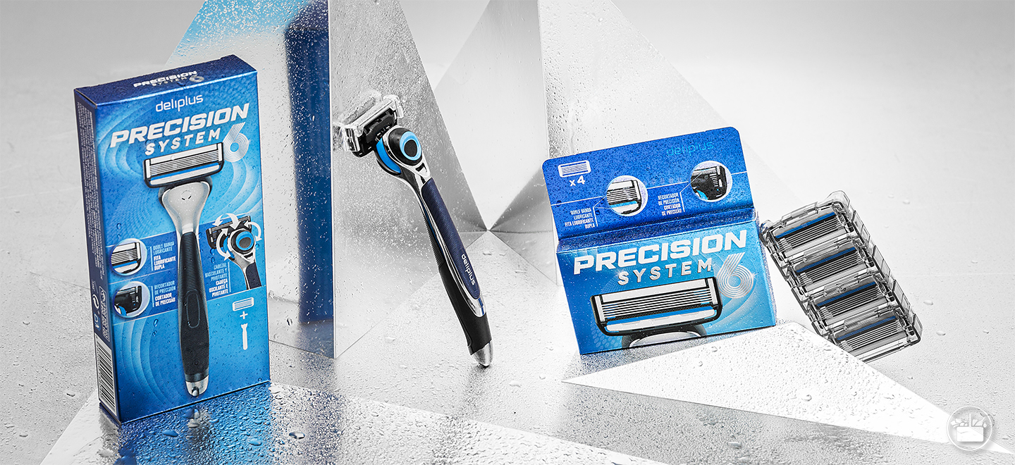 Precision System 6 é a solución ideal para un afeitado perfecto para todo tipo de barbas, incluso as máis espesas. 