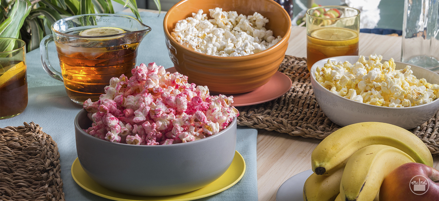 Prepara os flocos de millo doces co teu microondas para compartir cos teus familiares e amigos. 