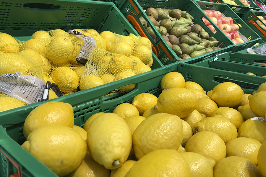 Limón dispoñible na sección Froita e Verdura de Mercadona