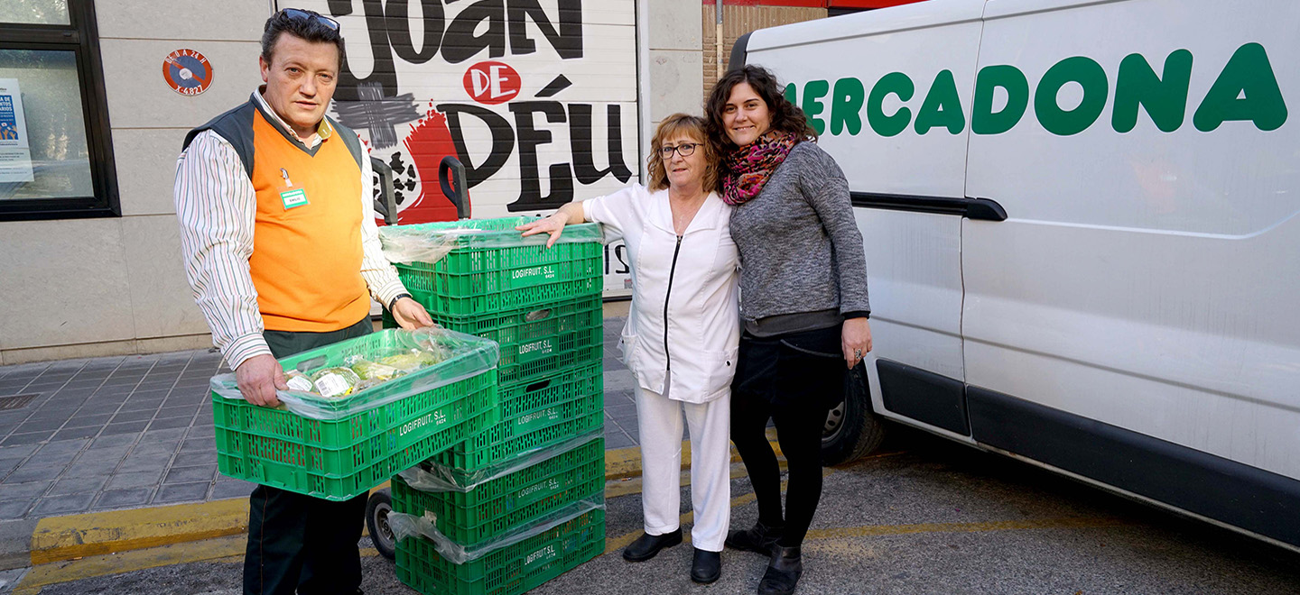 Mercadona comezou a colaborar coa entidade Sant Joan de Déu Serveis Socials de Valencia.