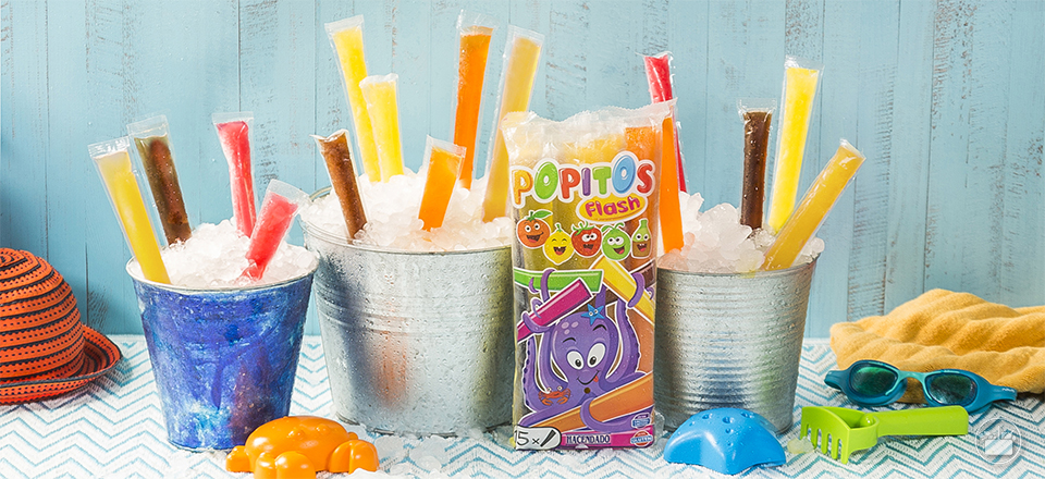 Descubre os nosos Popitos, xeados doces tipo flash para refrescarte este verán.