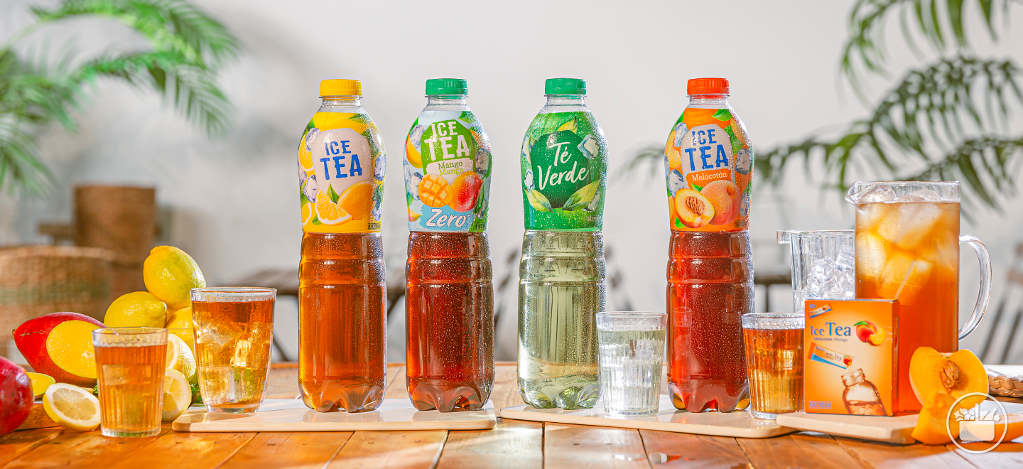 Descubre a nosa variedade de refrescos de Té: de sabores, Zero e para diluír. 