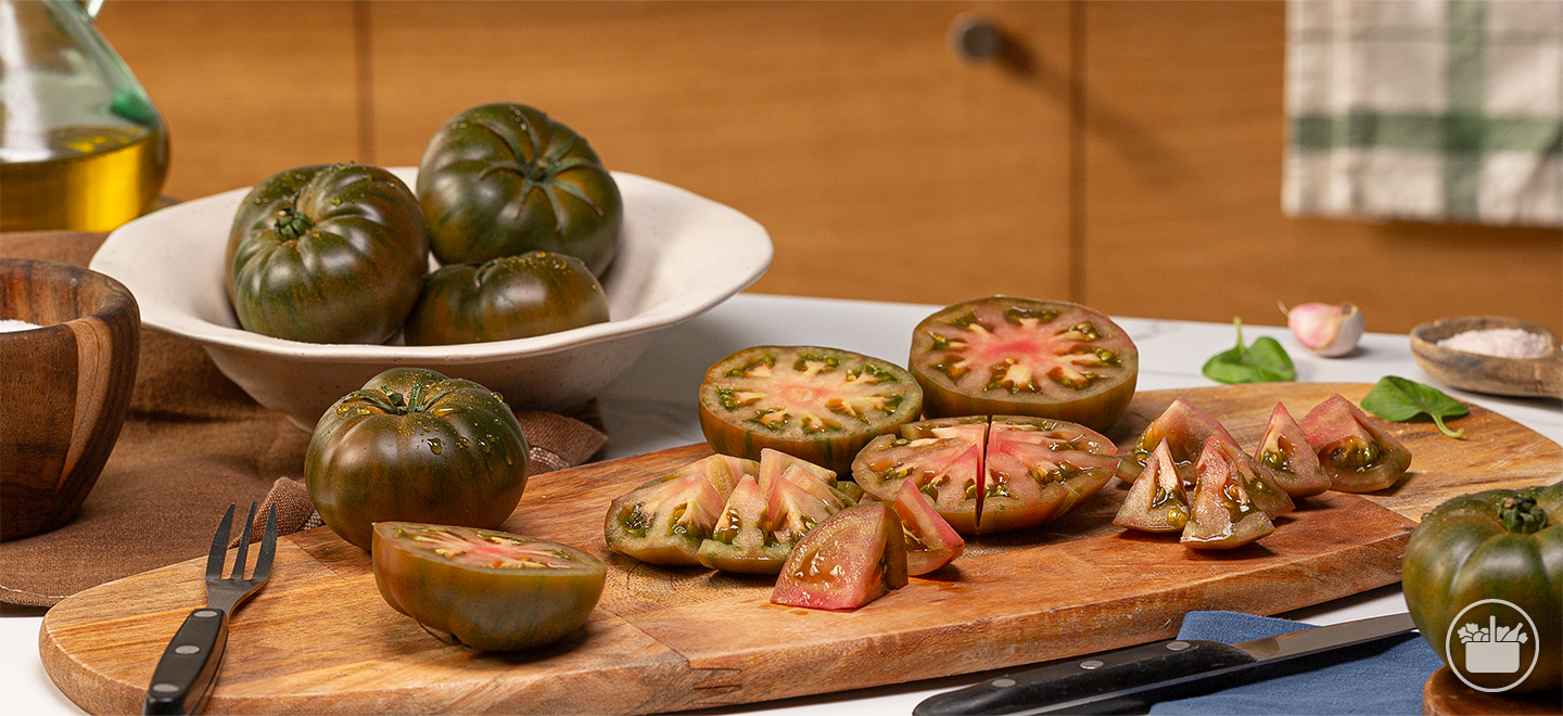 Presentámosche o noso Tomate Anhel, delicioso tomate gourmet de orixe española. 