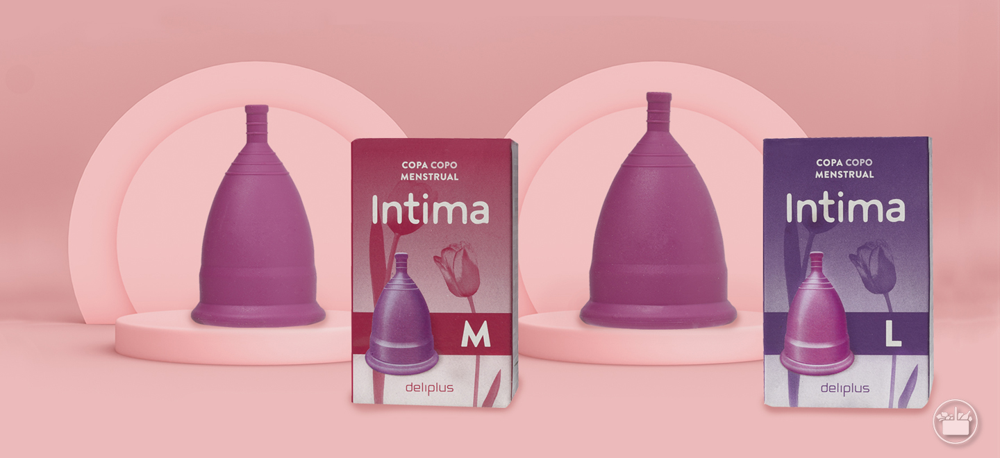 Tenim copes menstruals disponibles en dos talles. 12 hores de protecció. Aprén a utilitzar-la correctament. 