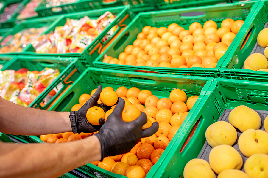 Mandarines origen nacional en la secció de Fruita i Verdura de Mercadona