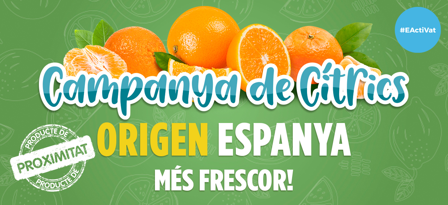 Campanya origen nacional de taronges i mandarines 2020 en Mercadona