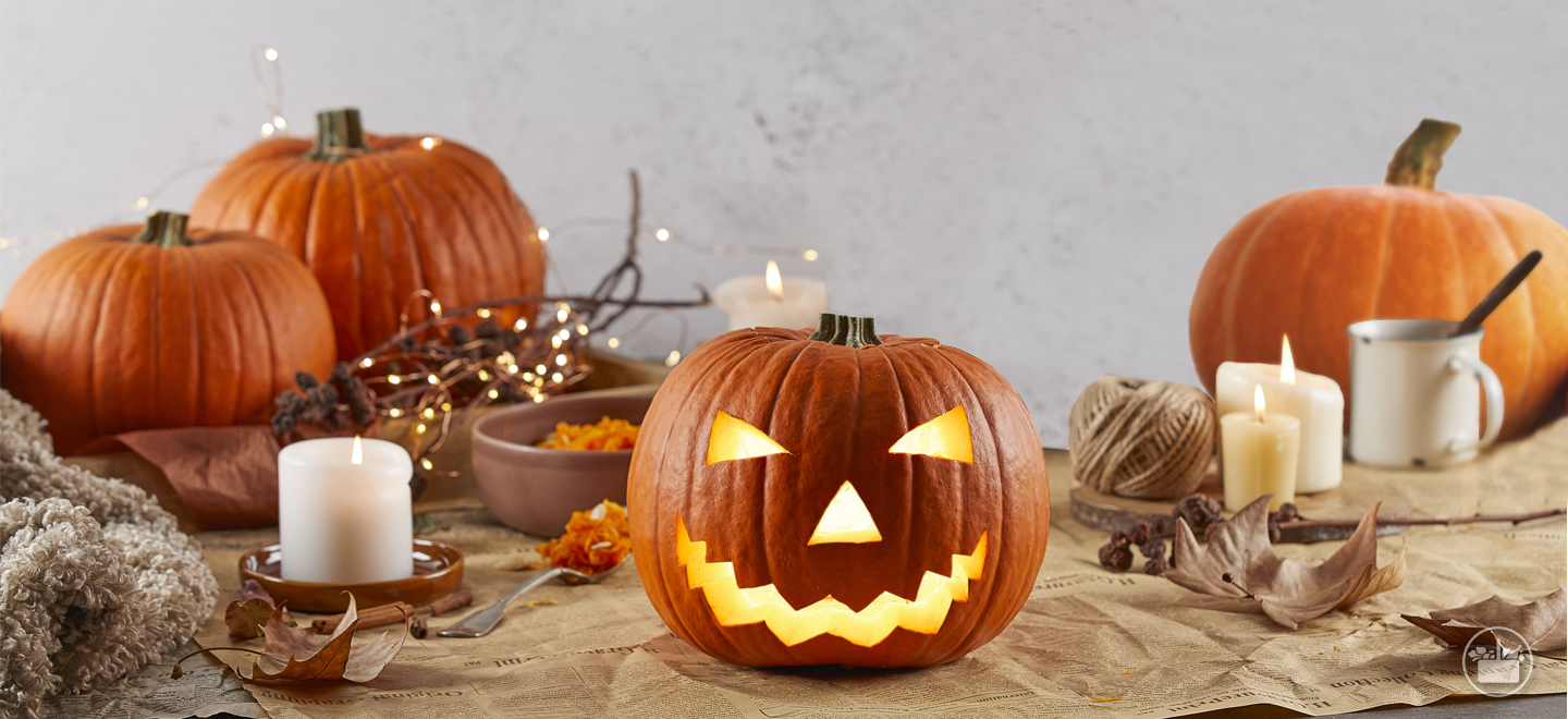 T'ensenyem a preparar una Carabassa de Halloween per a decoració.