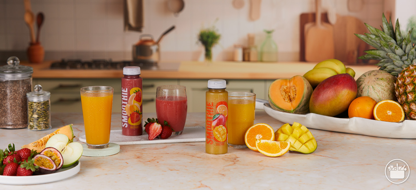 Descobrix les nostres refrescants i saludables opcions en smoothies i sucs. 